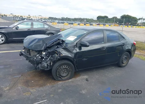 2015 Toyota Corolla Le z USA, uszkodzony, nr VIN 2T1BURHE7FC357997